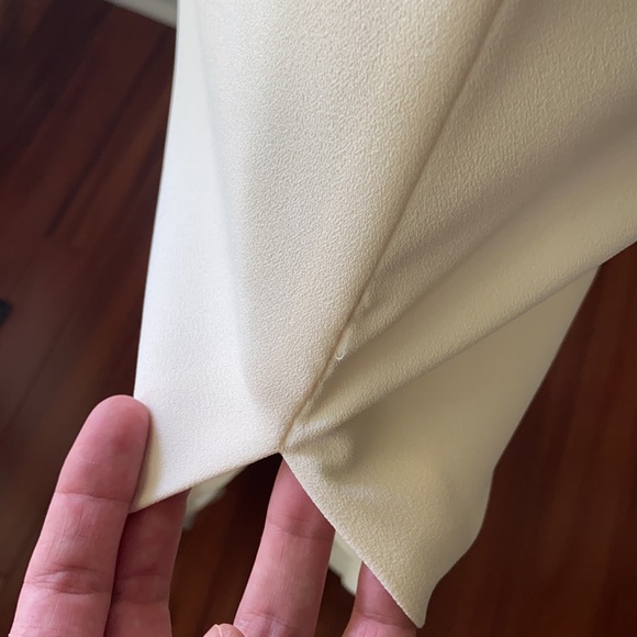 90s Vintage White Formal Strapless Dress Size 6 - Picture 11 of 14